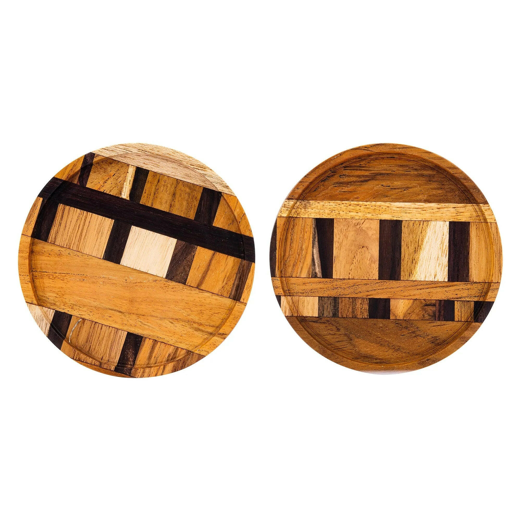 Unique Handmade End Grain Wooden Coasters.