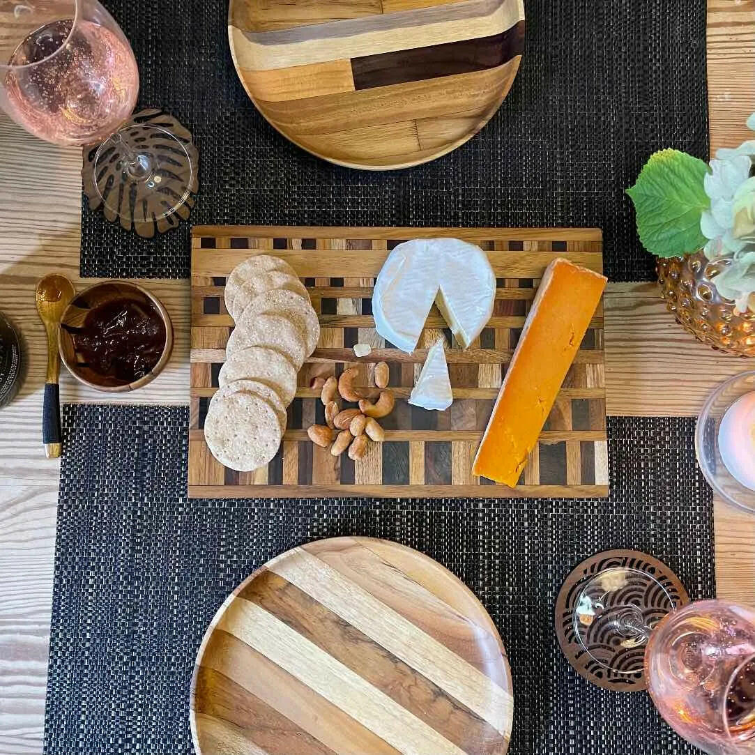 Upcycled End Grain Cutting Board.