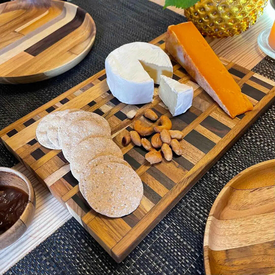 Upcycled End Grain Cutting Board.