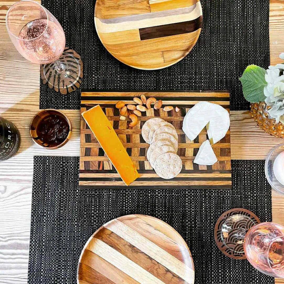 Upcycled End Grain Cutting Board.