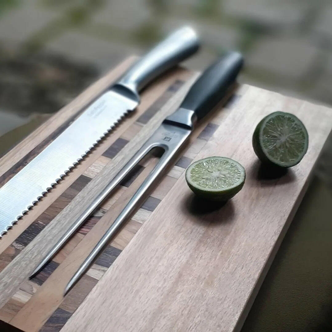 Upcycled End Grain Cutting Board.