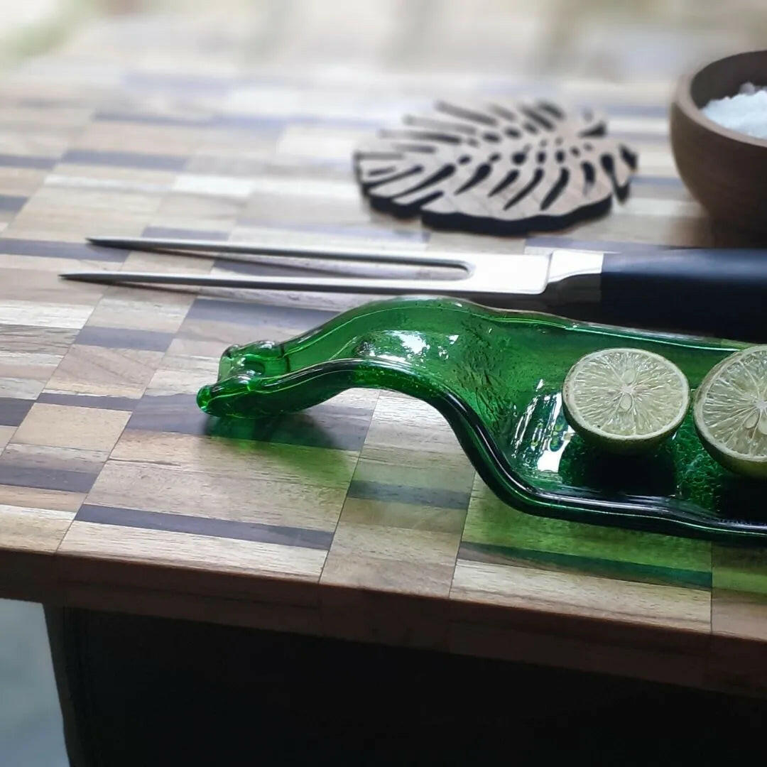 Upcycled End Grain Cutting Board.