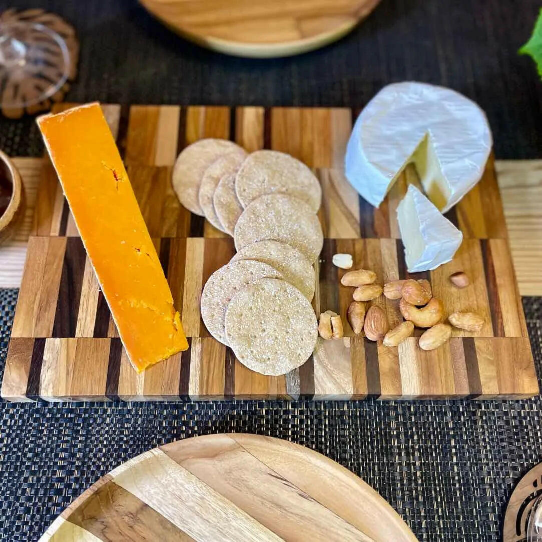 Upcycled End Grain Cutting Board.