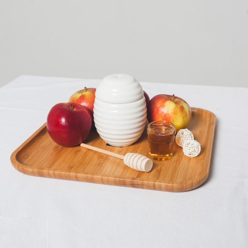 Bamboo Square Platter 14" x 14" For Appetizers / Barbecue