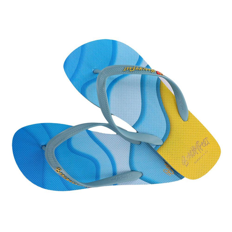 BeachyFeet® - Waverider Azul Amarillo.