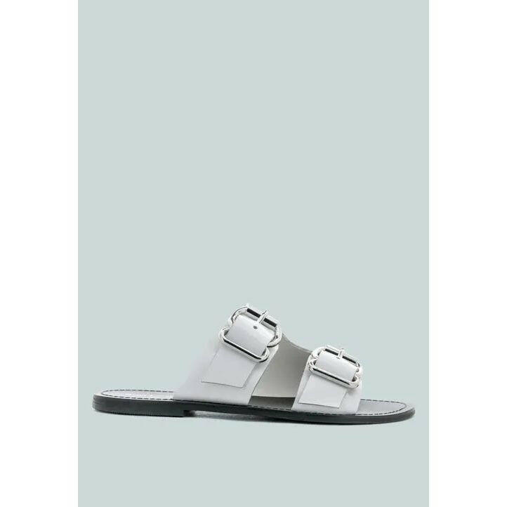 Kelly Flat Sandal With Buckle Straps