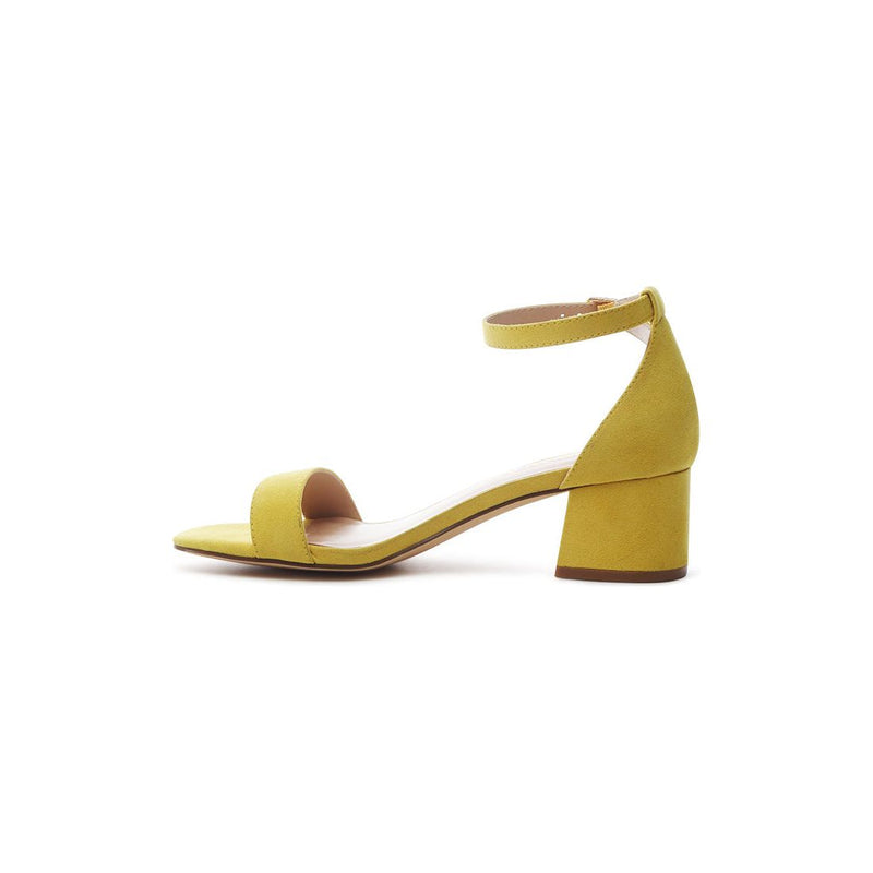 Ecrin Suede Block Heel Sandals.