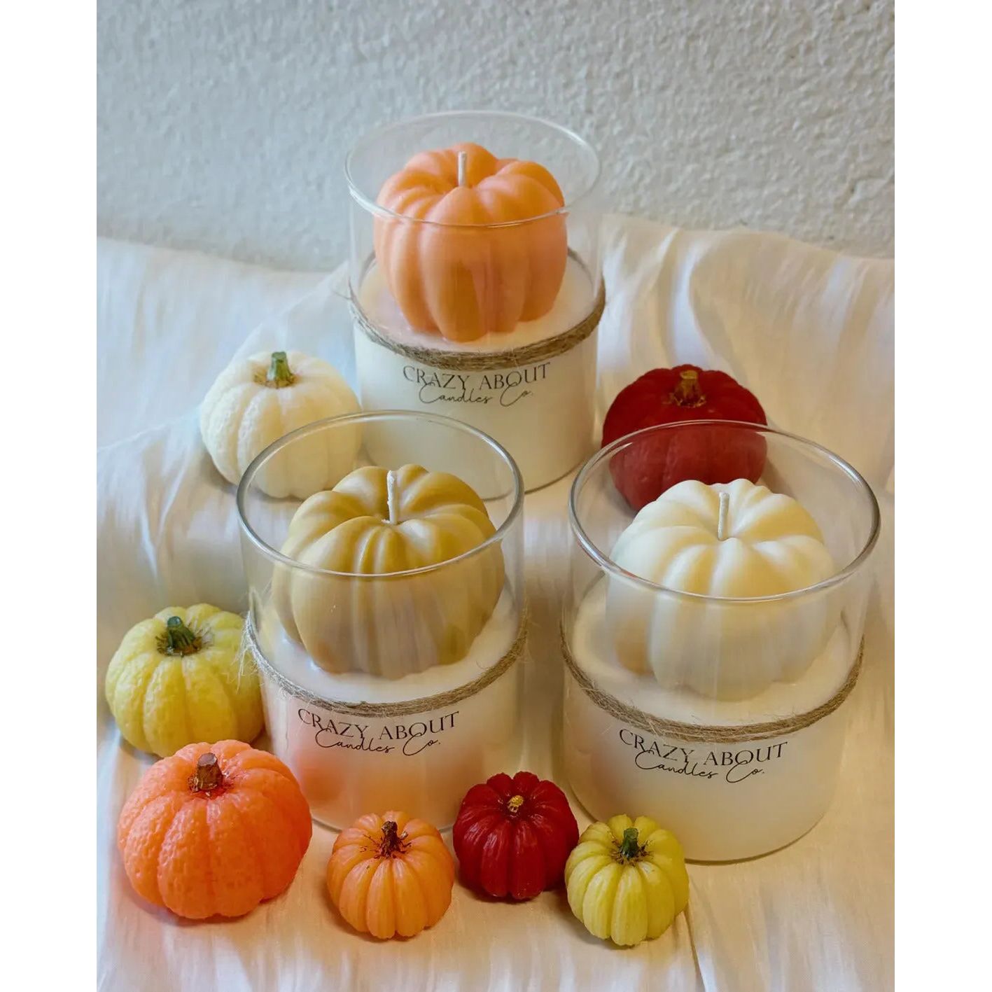 Pumpkin Season Soy Wax Candle.