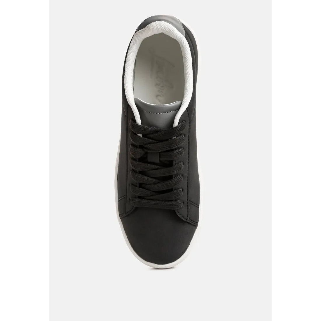 Minky Lace Up Casual Sneakers.