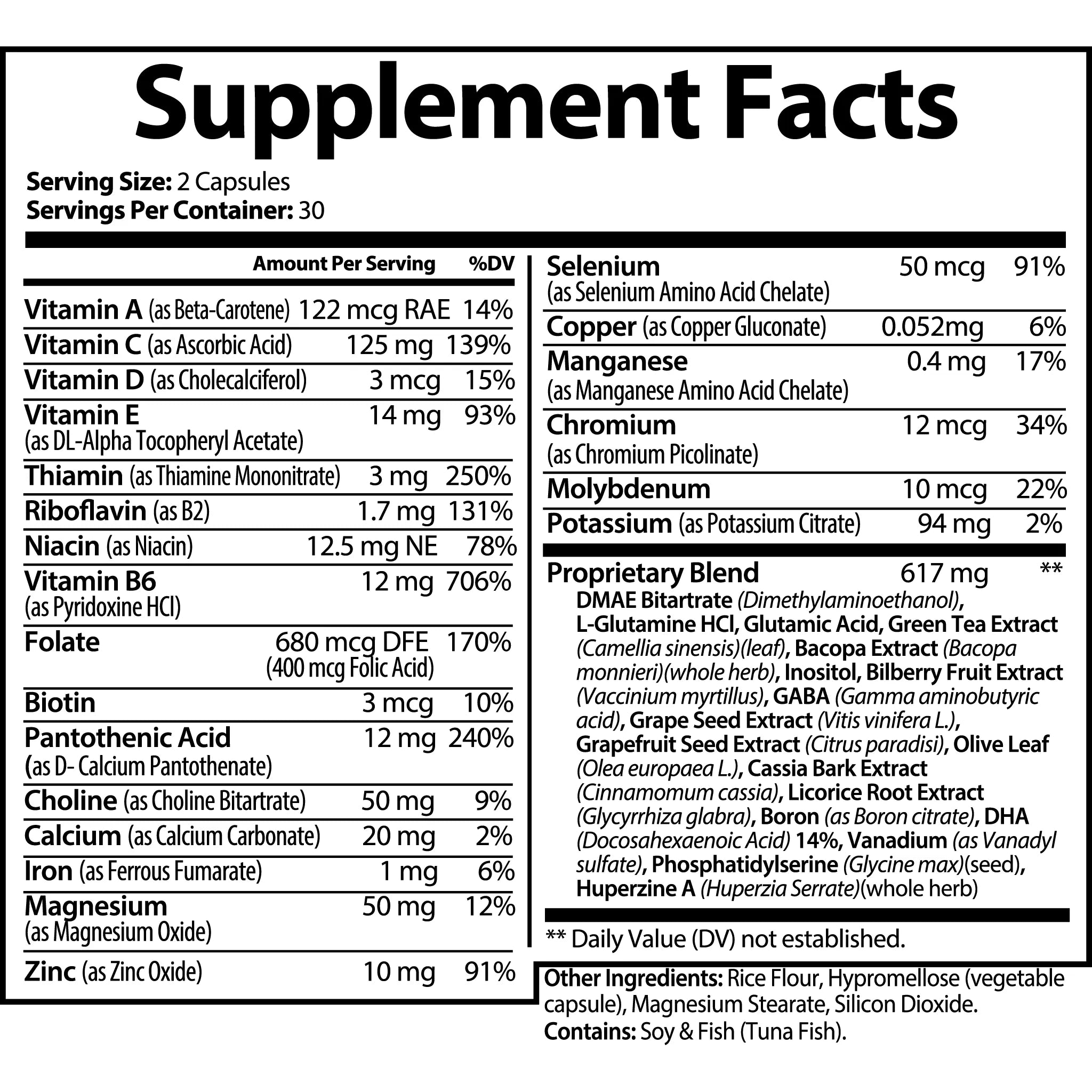 Brain & Focus Formula.