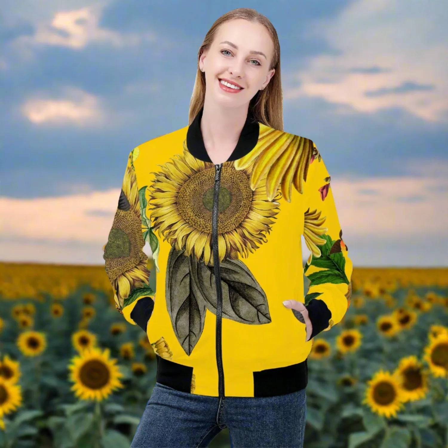 Jacki Easlick Sunflower Jacket.