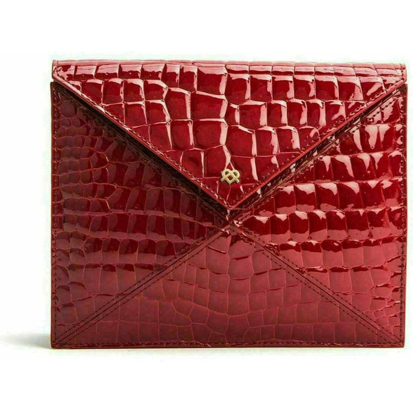 About Last Night - Red Vegan Clutch