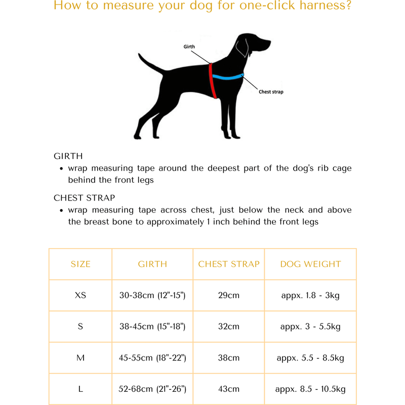 Affinity One-Click Dog Harness