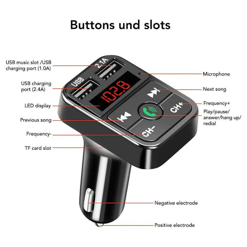 All Purpose Dual USB Car Adaptor Fast Charger |  quirkitrendz.