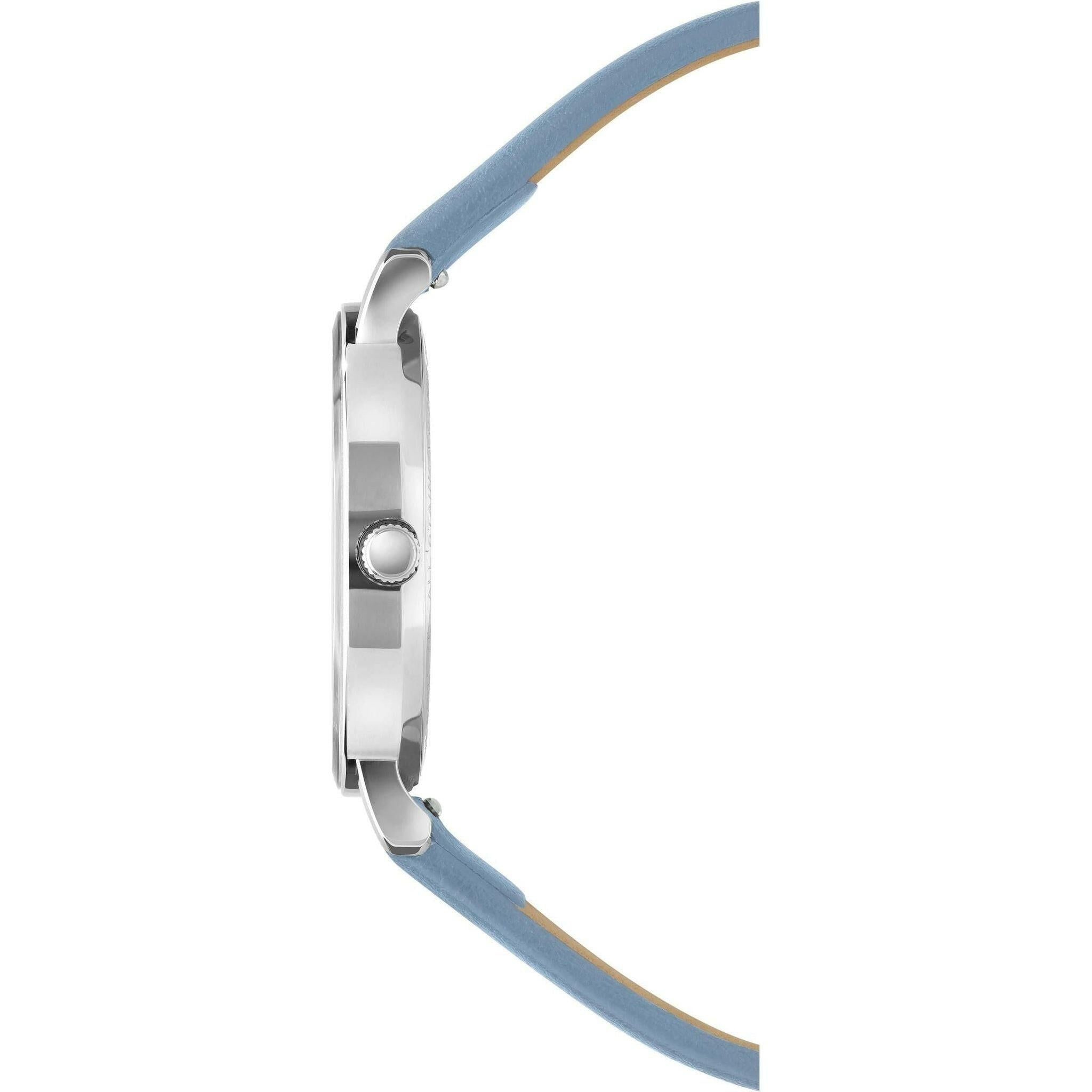 Alto Swiss Ladies Watch Steel Light Blue Strap.