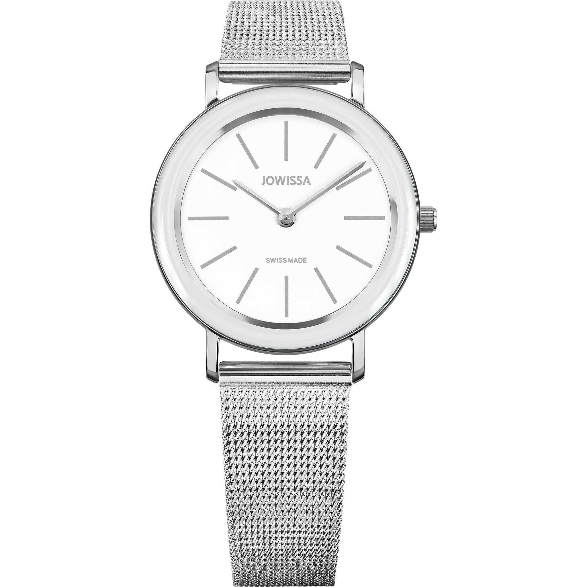 Alto Swiss Ladies Watch Steel. White.