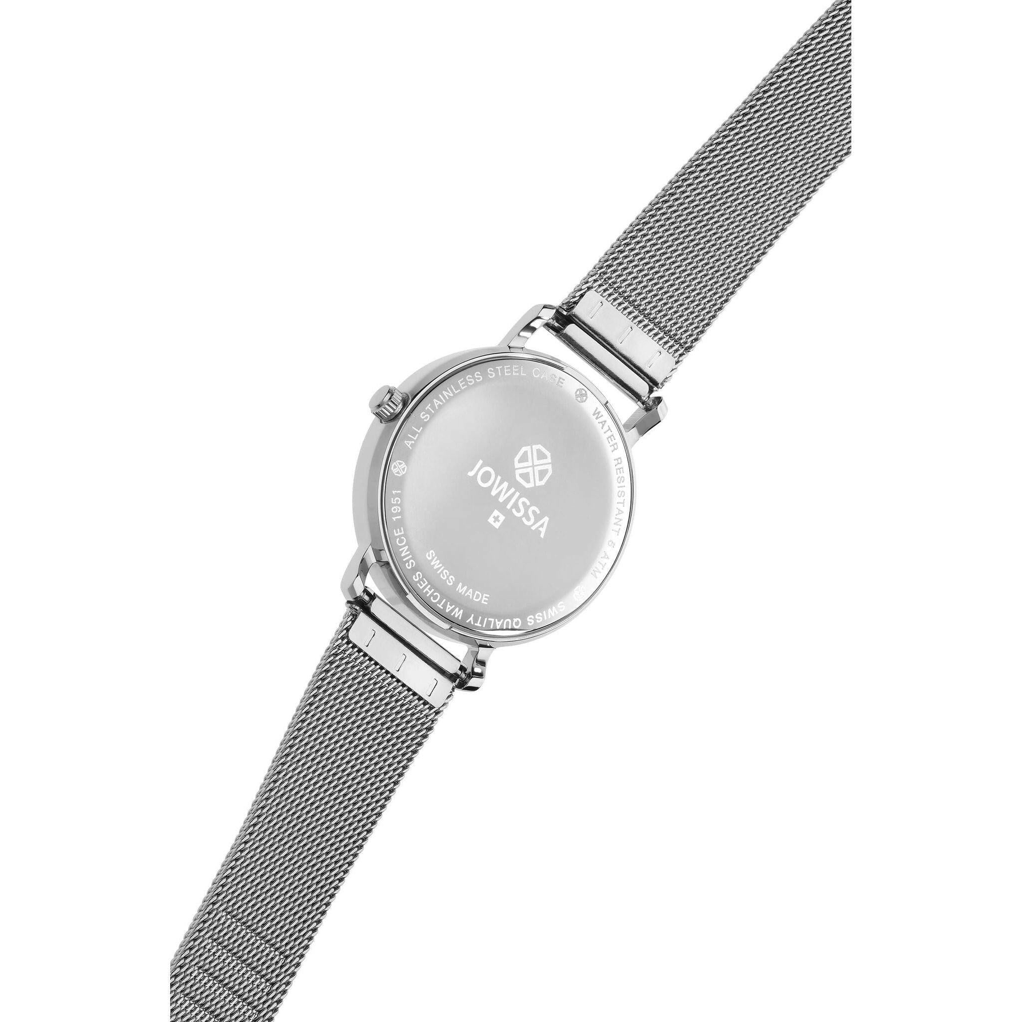 Alto Swiss Ladies Watch Steel. White.