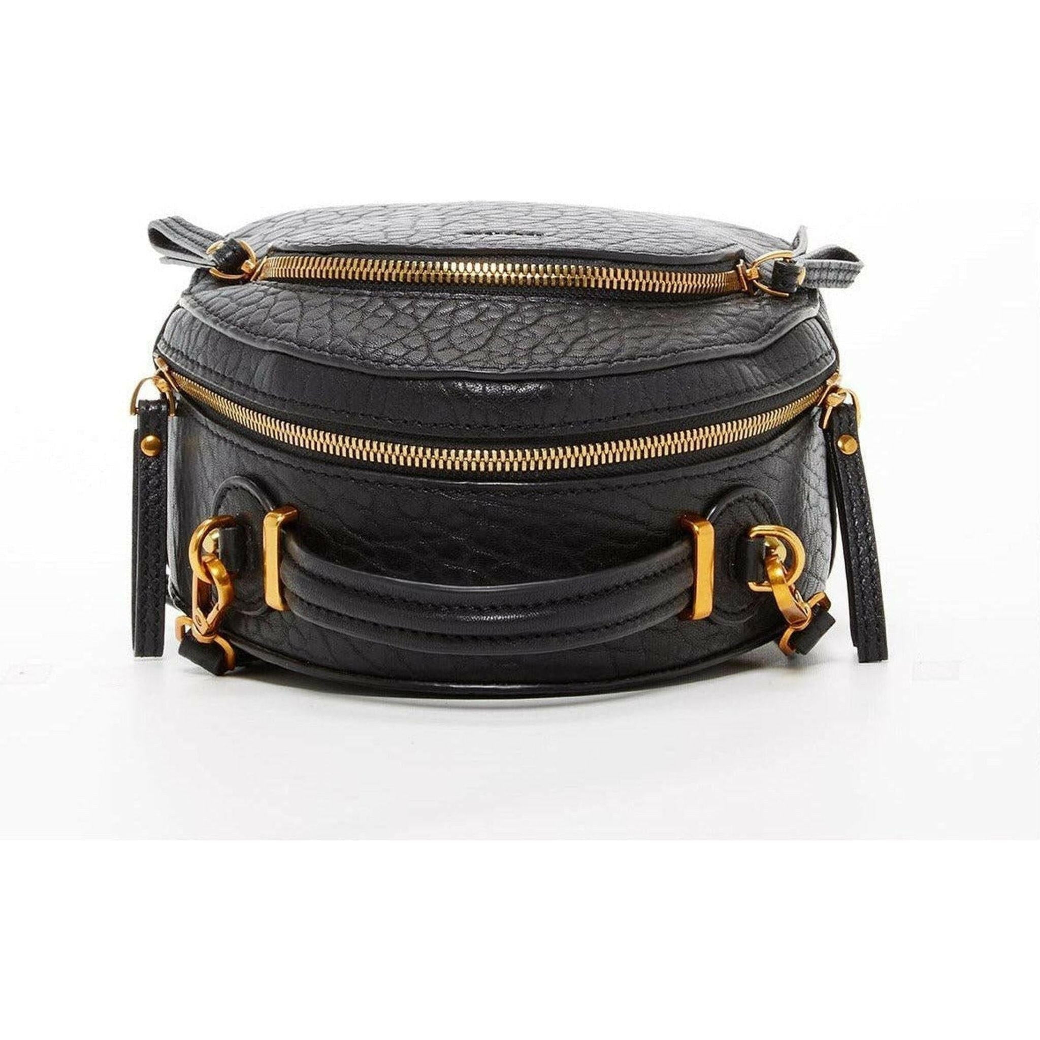 Amanda Black Convertible Backpack Purse.