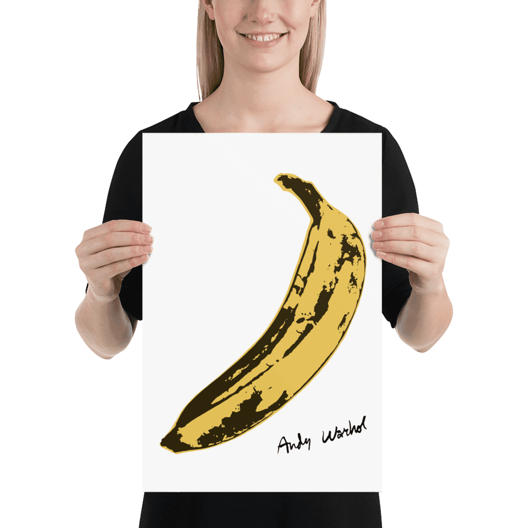 Andy Warhol's Banana, 1967 Pop Art Poster.