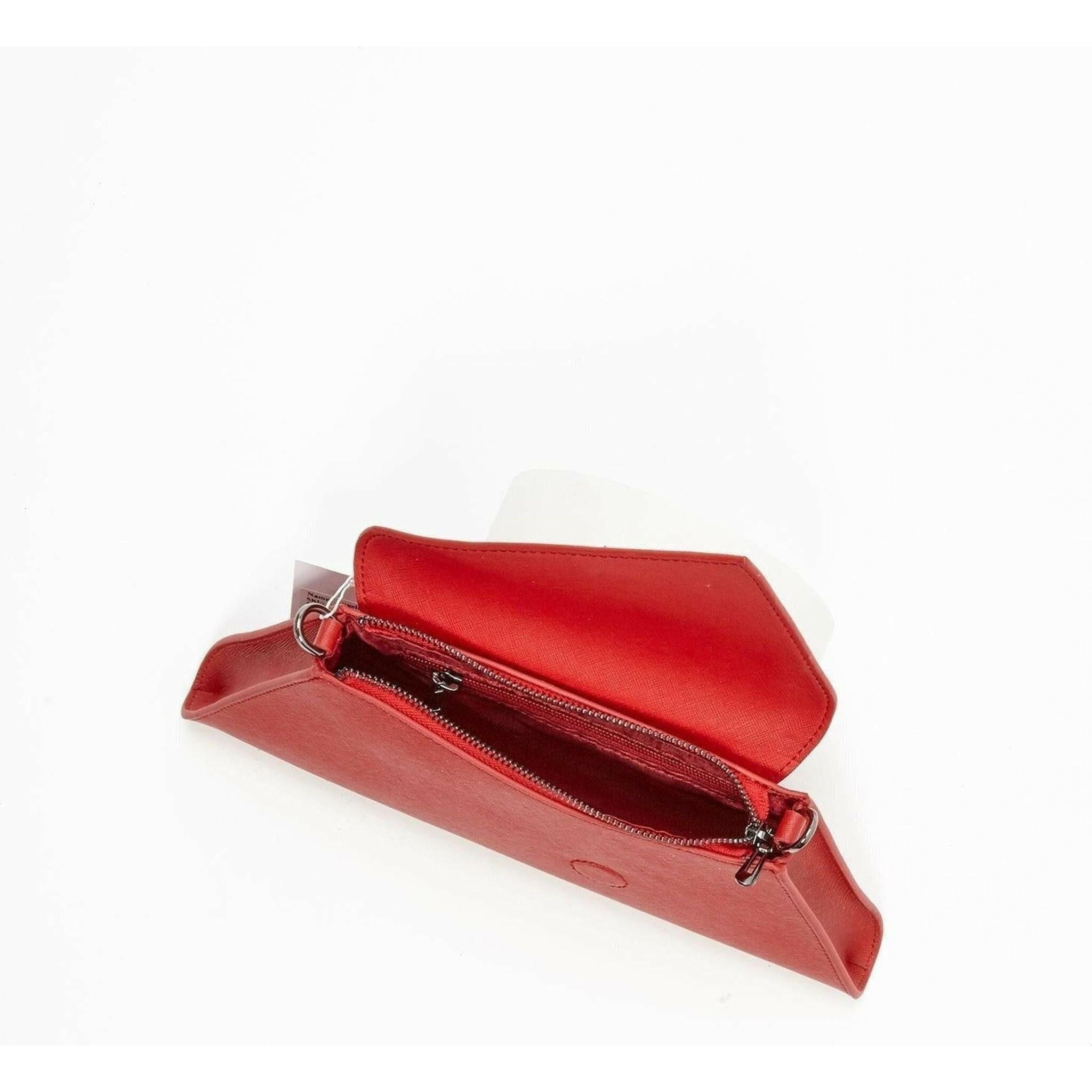 Angelica Red Clutch Purse.