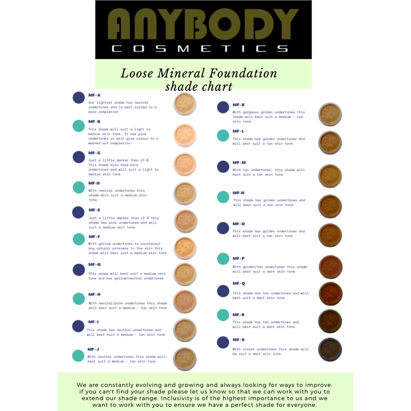 Anybody Cosmetics Loose Mineral Foundation