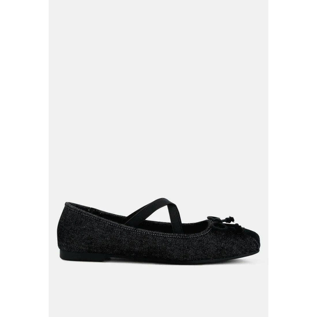 Arimer Criss Cross Strap Ballet Flats.