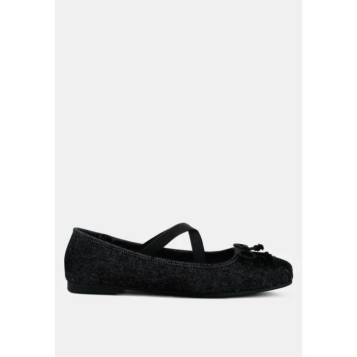 Arimer Criss Cross Strap Ballet Flats