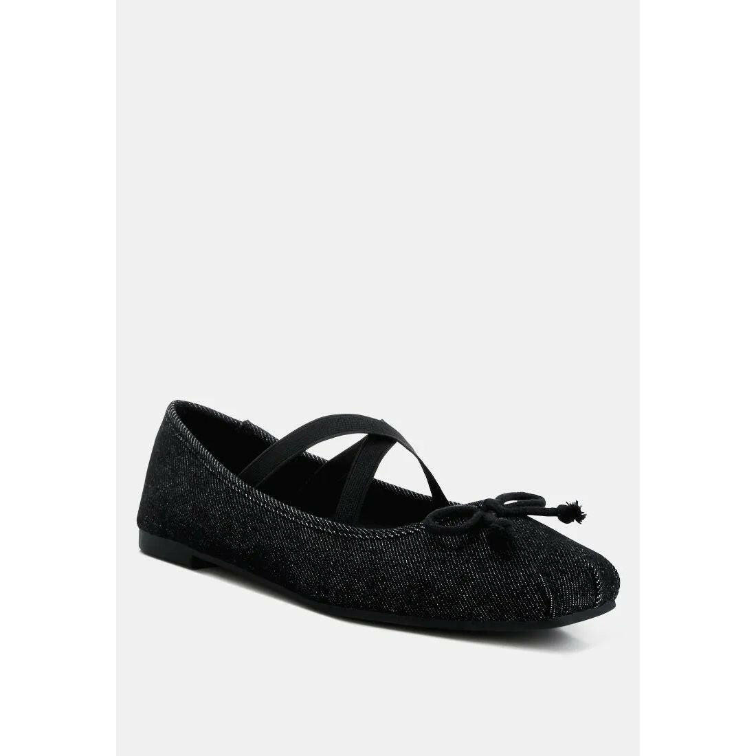 Arimer Criss Cross Strap Ballet Flats.