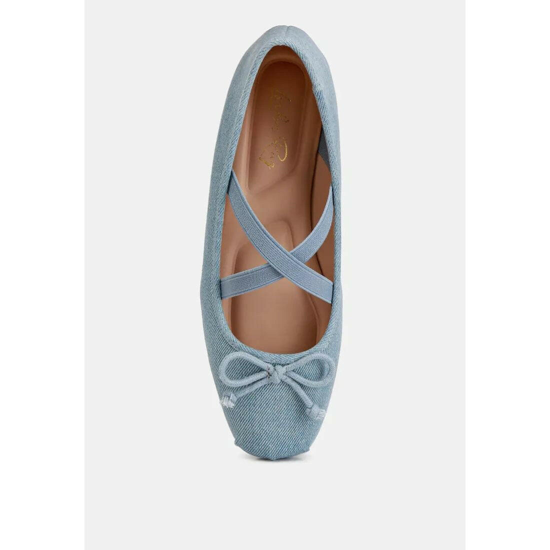 Arimer Criss Cross Strap Ballet Flats.