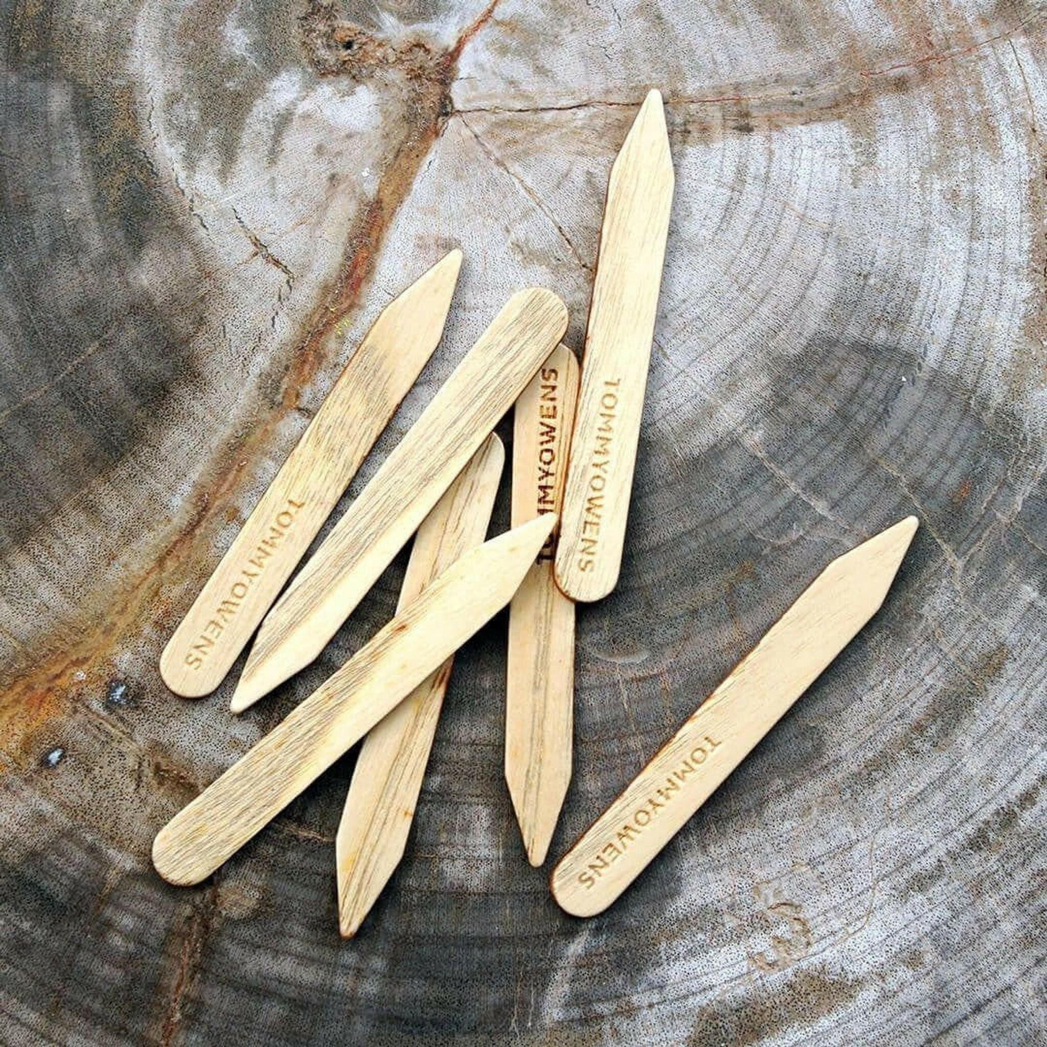 Ash Wood Collar Stays.