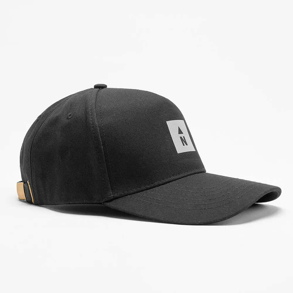 Water-Resistant Cap With Reflective "N".