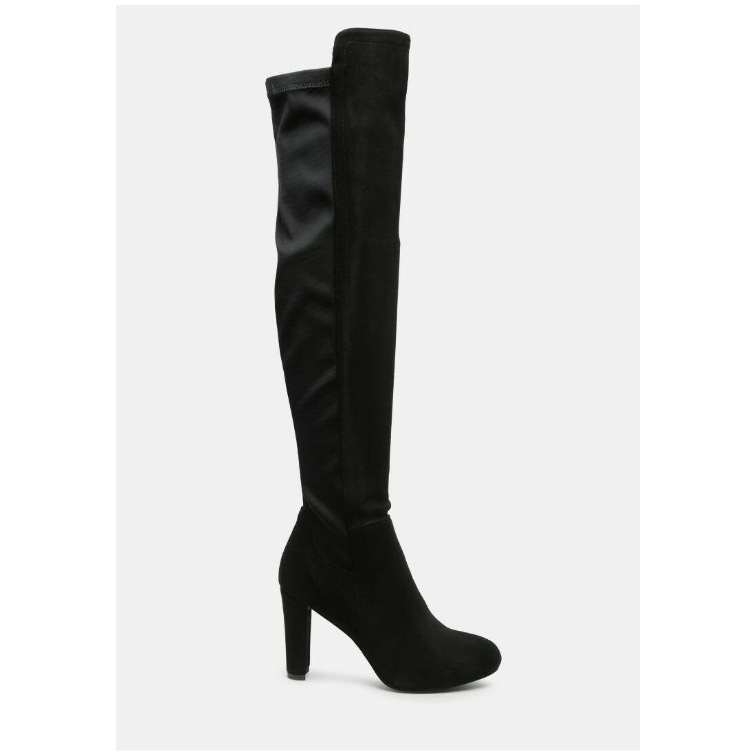 Fauna Knee High Block Heeled Boots.