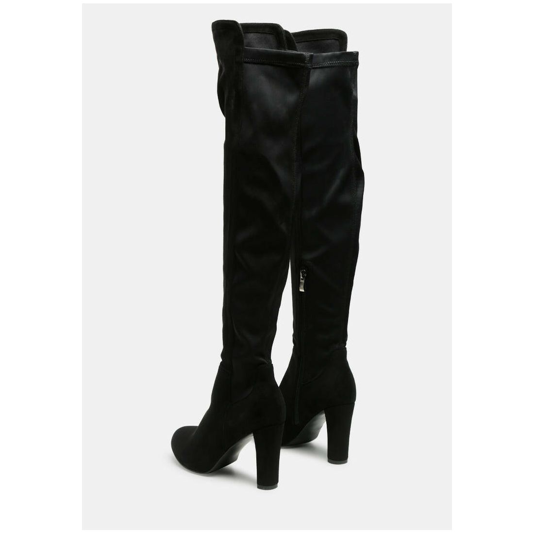 Fauna Knee High Block Heeled Boots.