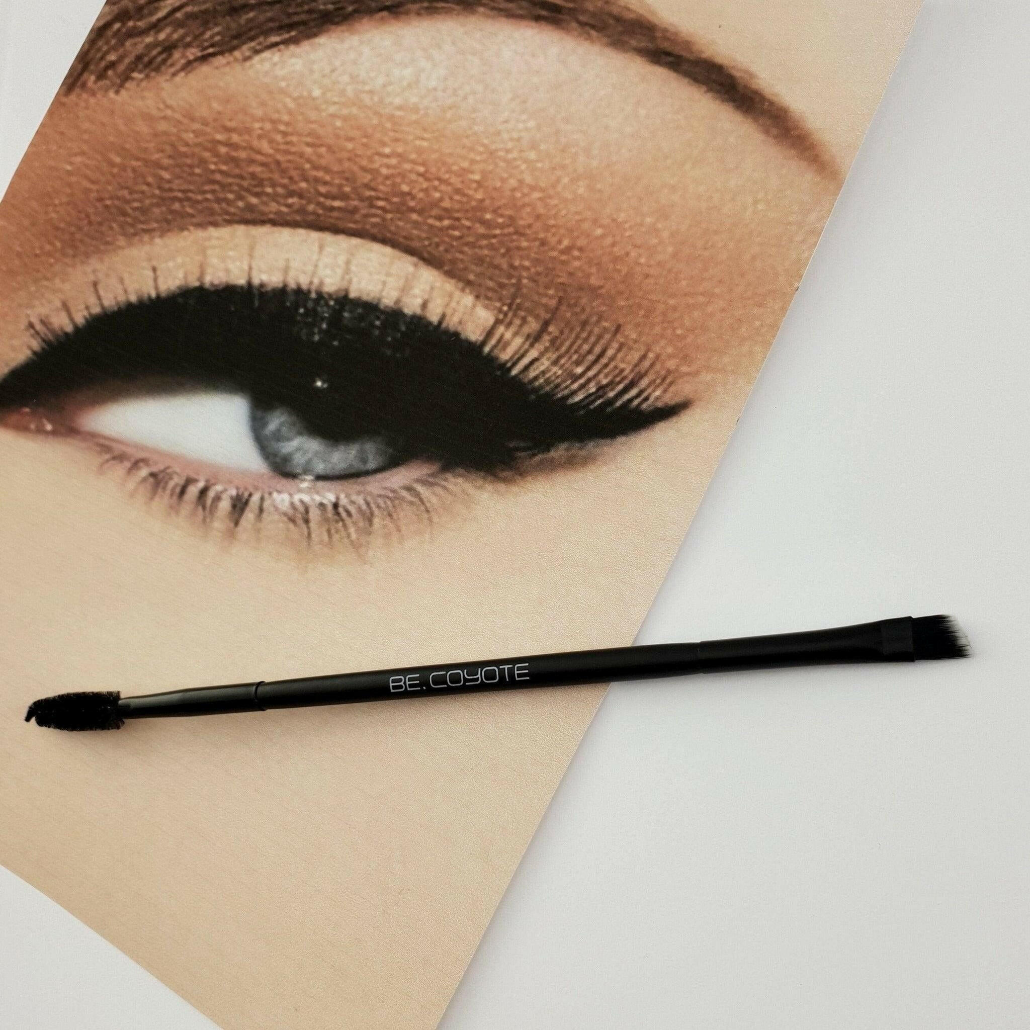 Be Coyote Angled Eye Liner and Brow Brush.