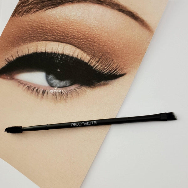 Be Coyote Angled Eye Liner and Brow Brush