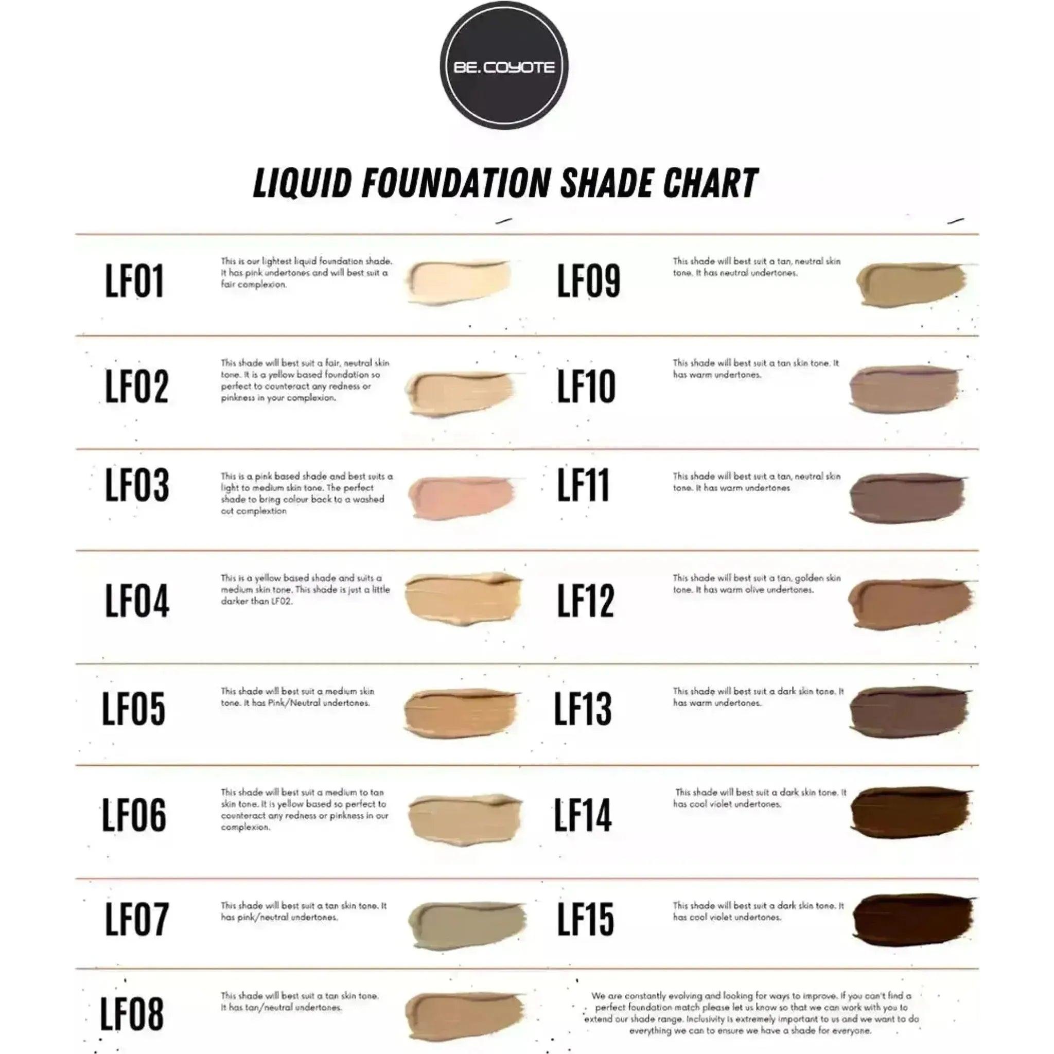 Be Coyote Liquid Foundation.