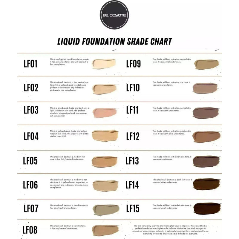 Be Coyote Liquid Foundation