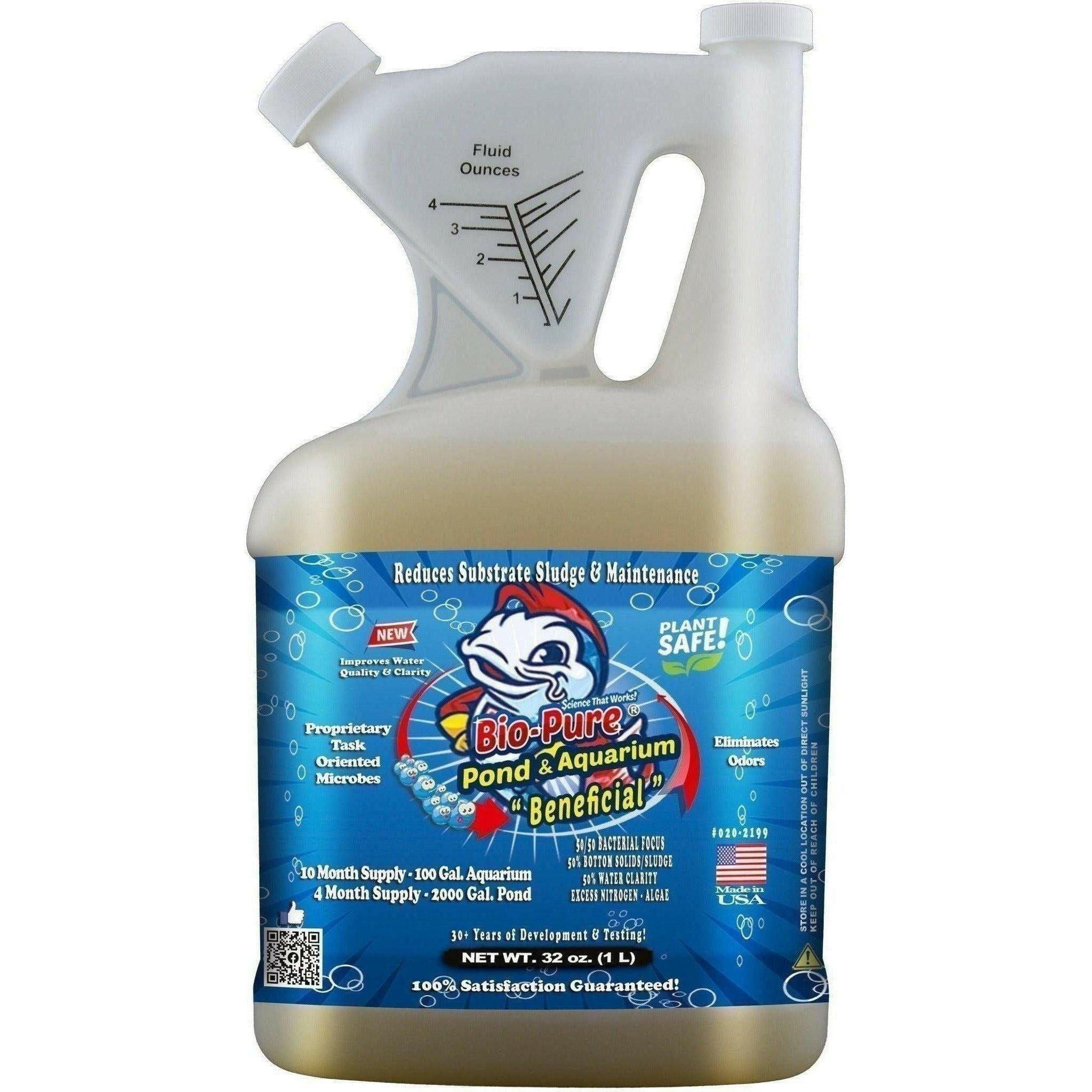 Bio-Pure Pond & Aquarium BENEFICIAL 32 Oz..