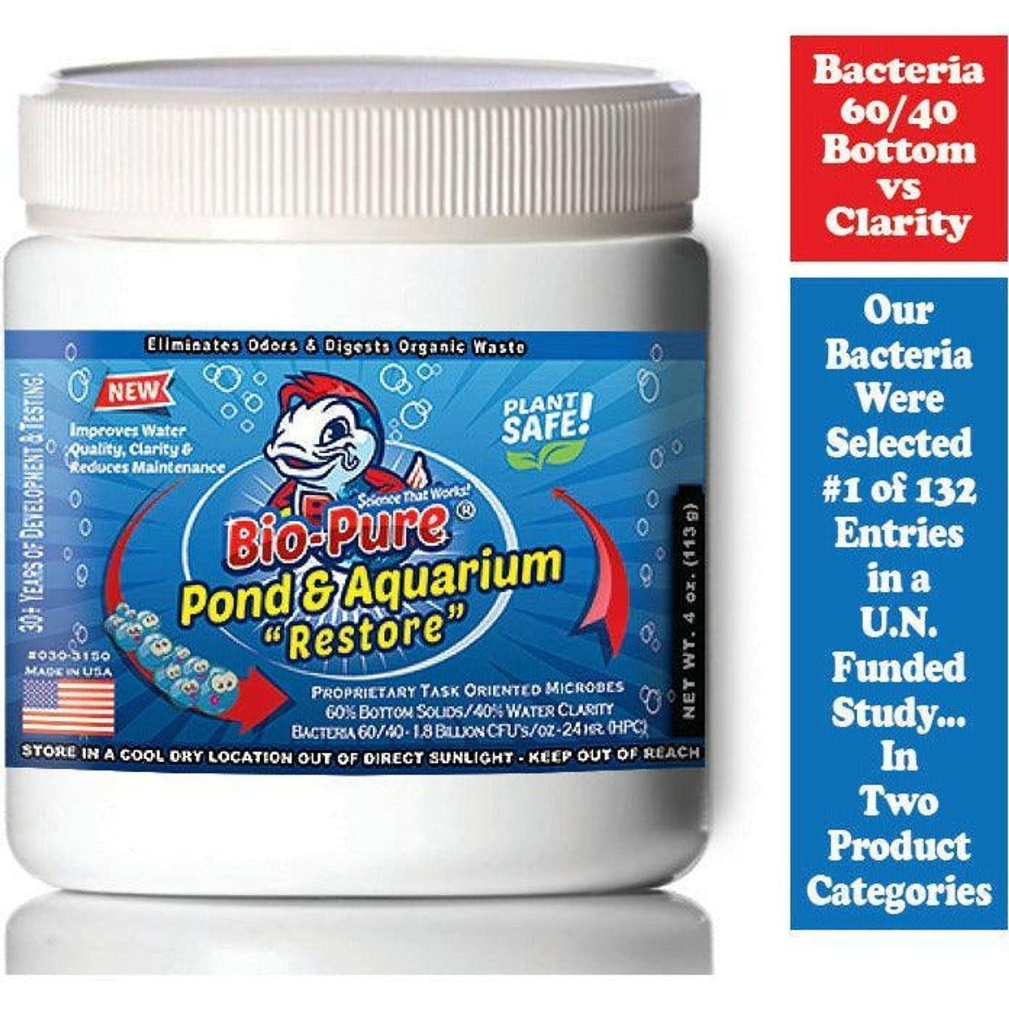 Bio-Pure Pond & Aquarium RESTORE 4 Oz..