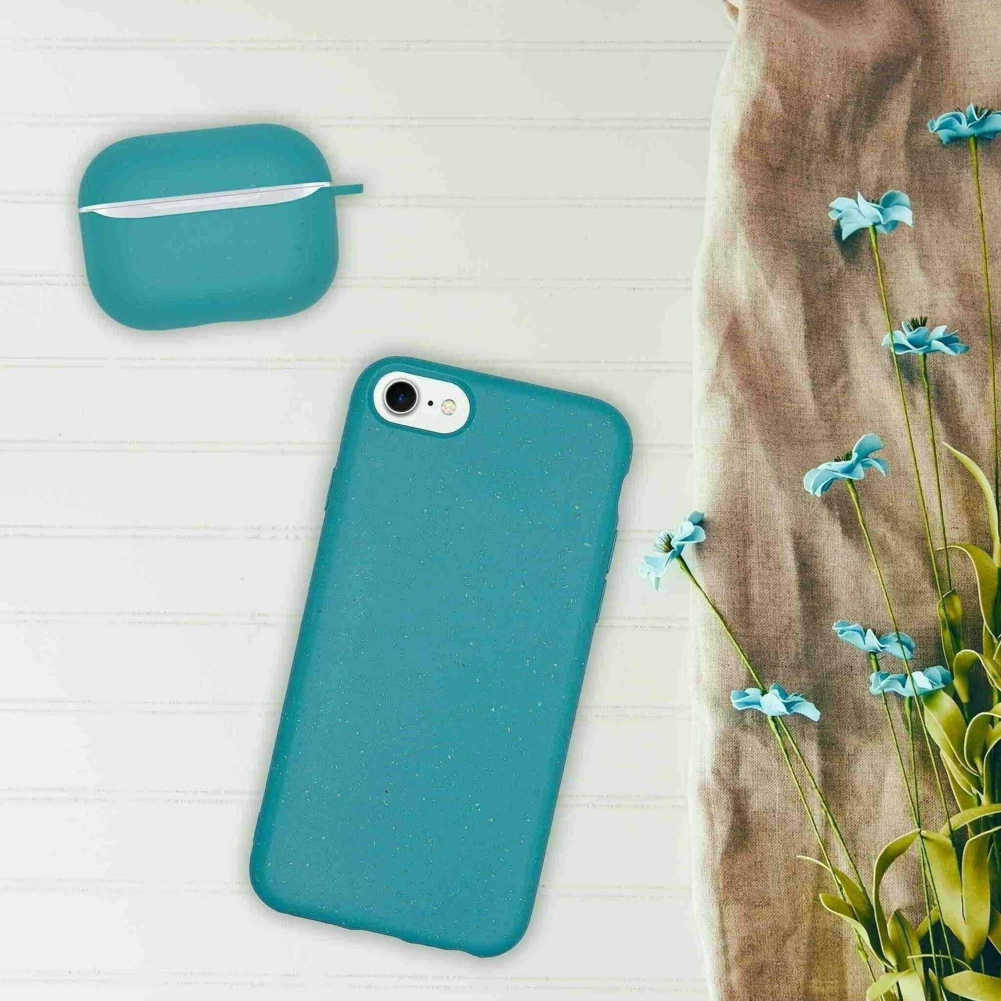 Biodegradable AirPods Pro Case - Ocean Blue.