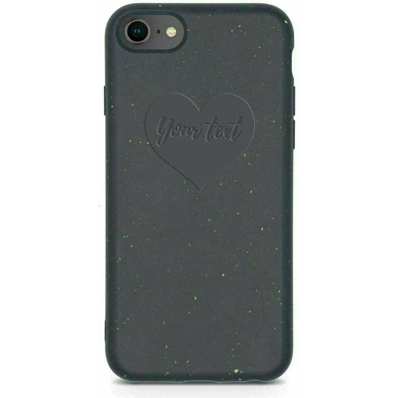 Biodegradable Personalized Phone Case - Black