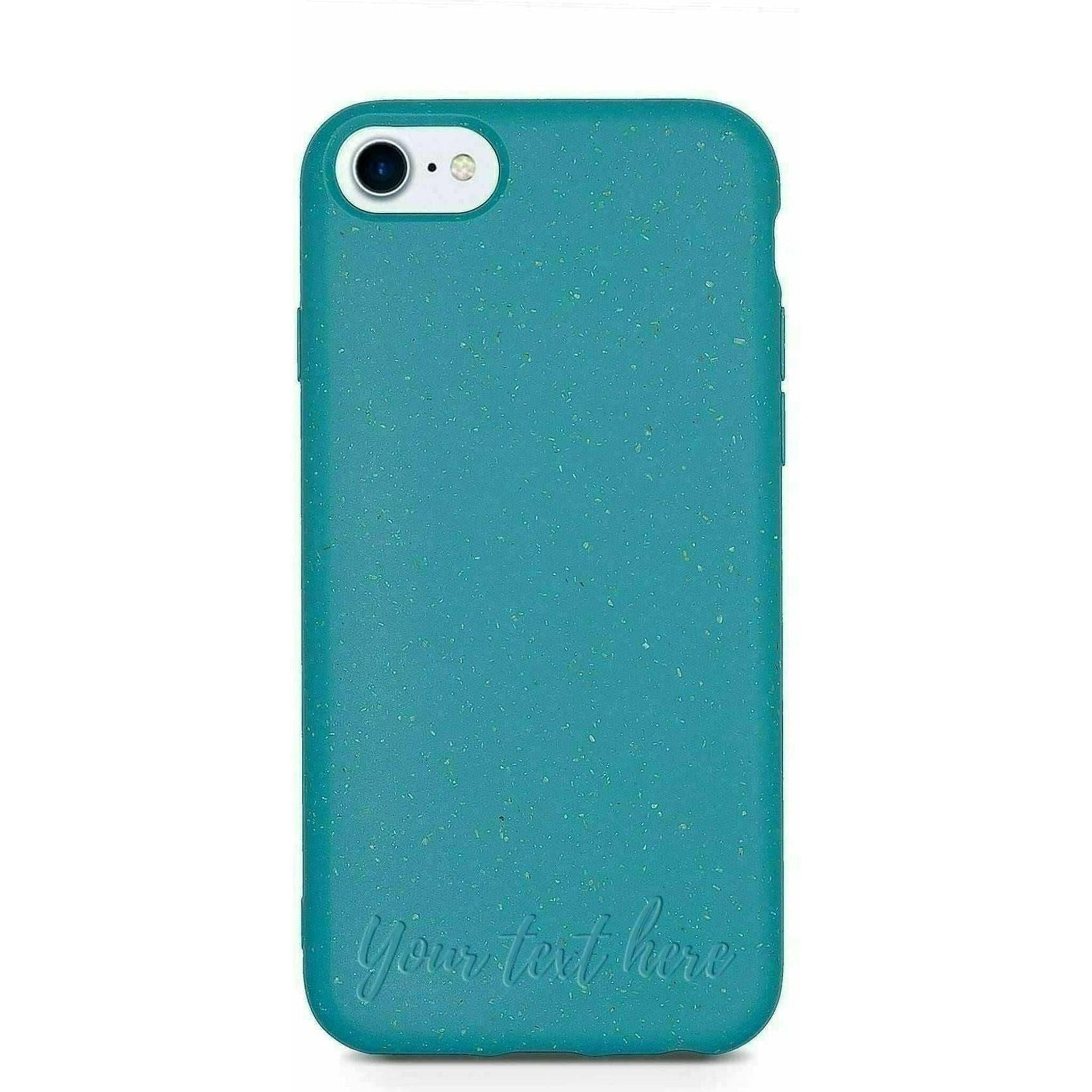 Biodegradable Personalized Phone Case - Ocean Blue.