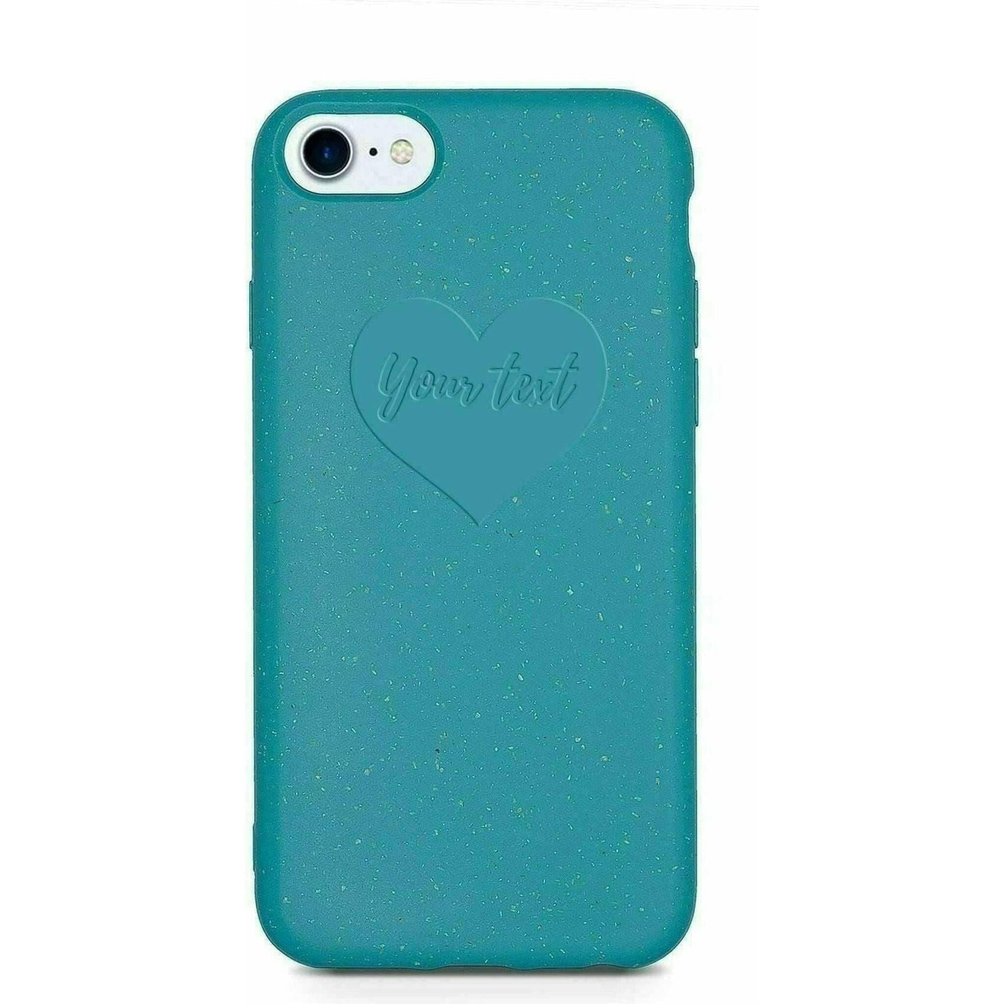 Biodegradable Personalized Phone Case - Ocean Blue.