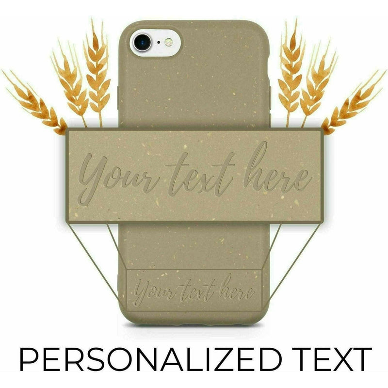 Biodegradable Personalized Phone Case - Olive Green