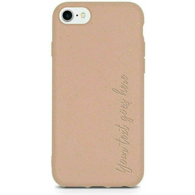 Biodegradable Personalized Phone Case - Pastel Pink