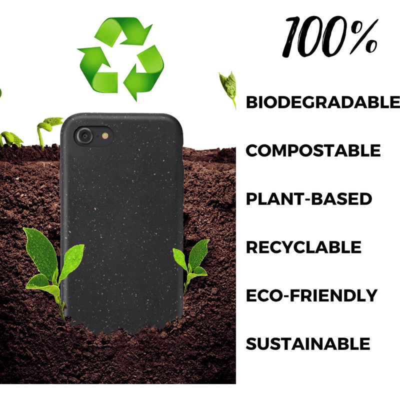 Biodegradable Phone Case - Black