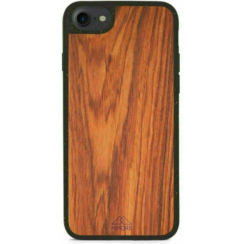 Biodegradable Wood Backing Phone Case - Black