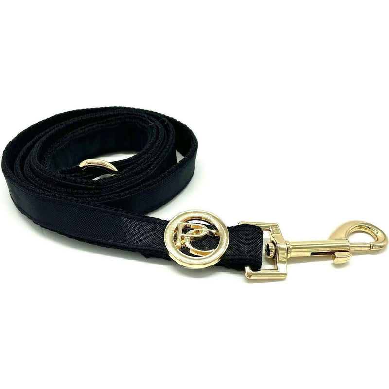 Black Rain Jacket Matching Leash