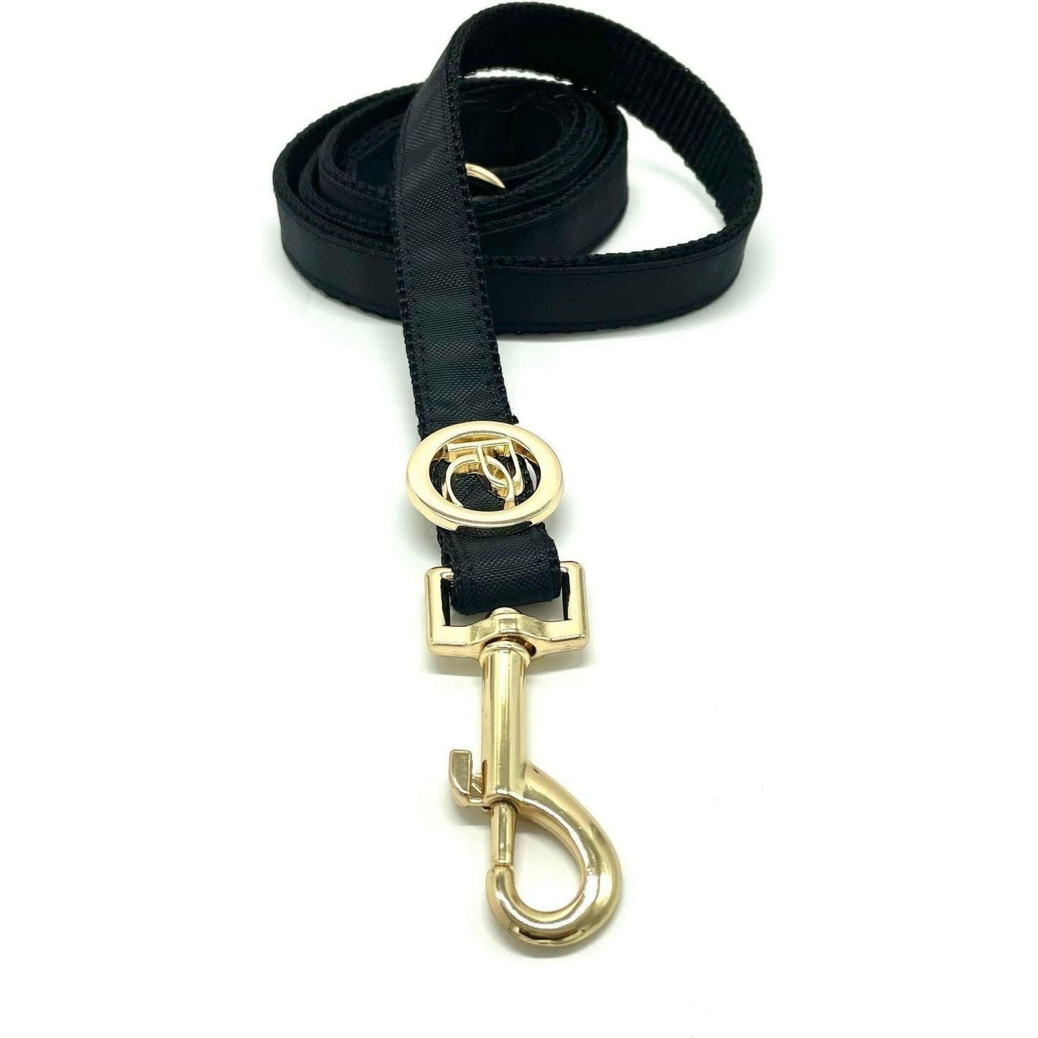 Black Rain Jacket Matching Leash.