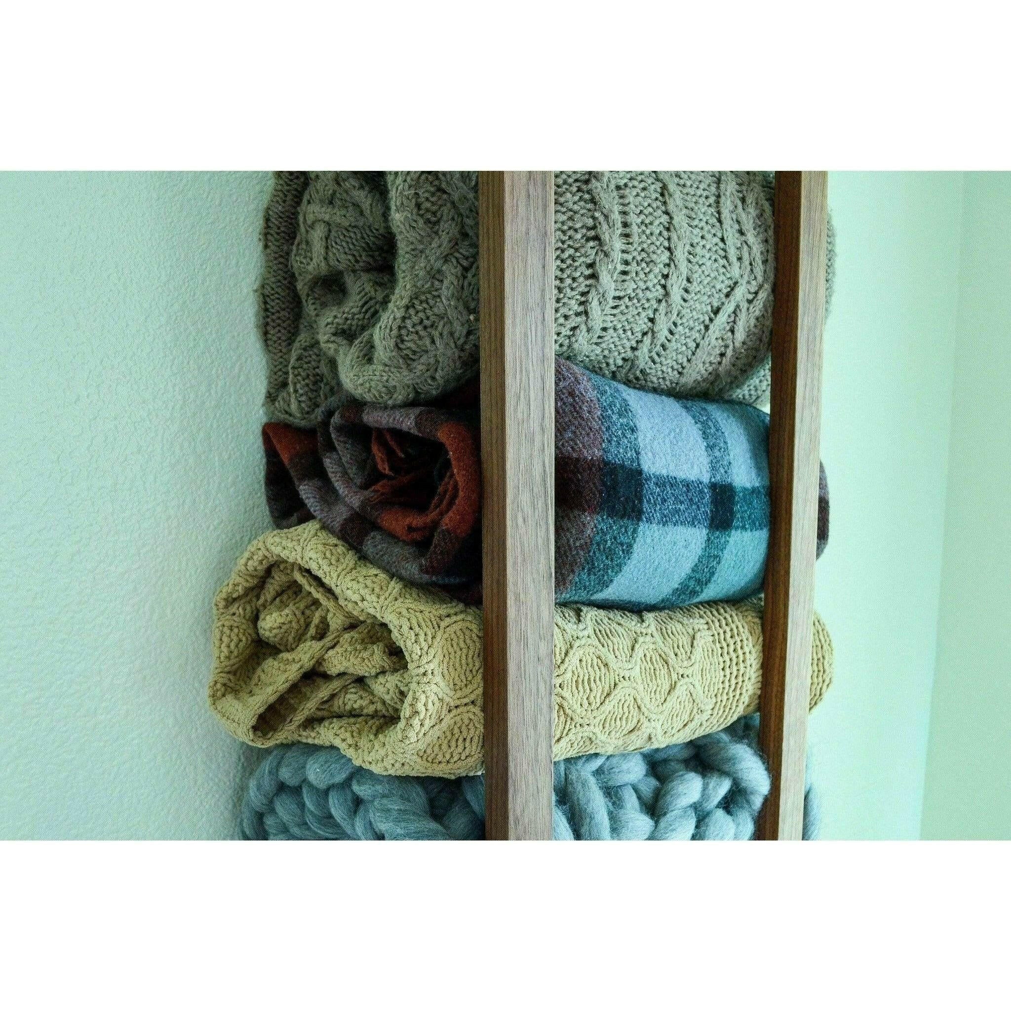 Blanket Wall Rack.